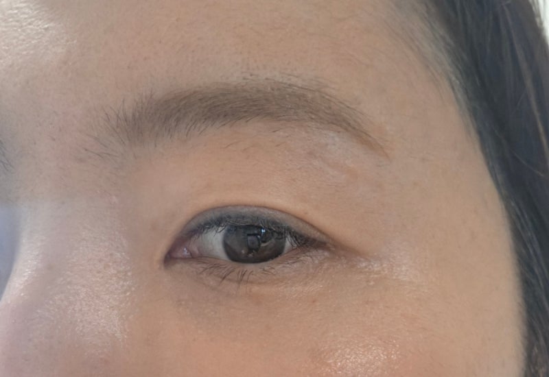 촌스런 눈썹 어네이즈 눈썹염색 자연갈색 염색 후기