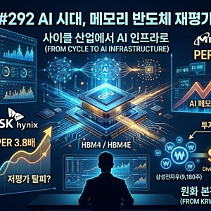 #292 마이크론 PER 19배 간다는데… 4배인 삼성전자·SK하이닉스는?