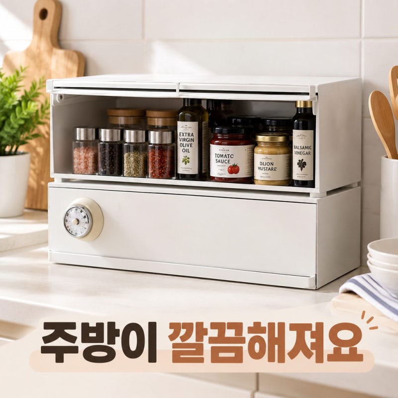 좁은집이 이렇게 바뀐다고? 슬림핏 가로 철제수납함 2만원대 최저가 공구 예고