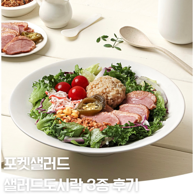 포켓샐러드 후기 샐러드 정기구독 추천 다이어트도시락 식사대용 건강 간편도시락