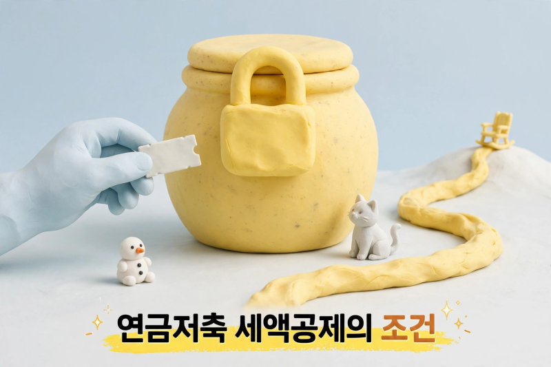 연금저축 세액공제 한도 600만 원, 넣기 전에 볼 중도해지 16.5%