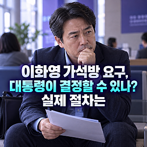 이화영 가석방 요구, 대통령이 결정할 수 있나? 실제 절차는