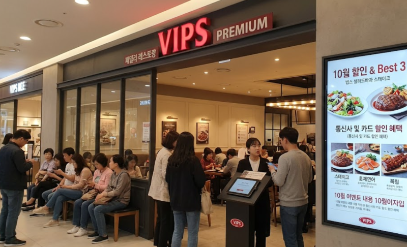 빕스 4만 원 정가 다 내면 손해! 10월 할인 및 통신사 카드 중복으로 반값 결제한 후기