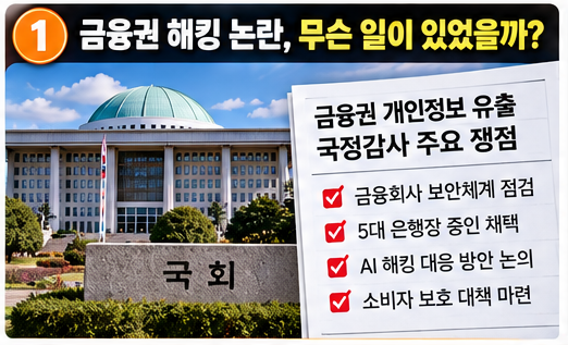금융권 AI 해킹 논란｜내 개인정보가 유출됐다면 반드시 해야 할 7가지