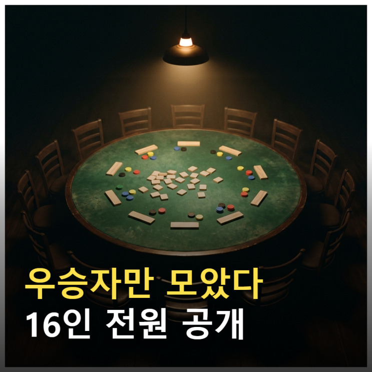 <b>데블스플랜3</b> 출연진 16인 공개, 장동민·홍진호 총출동