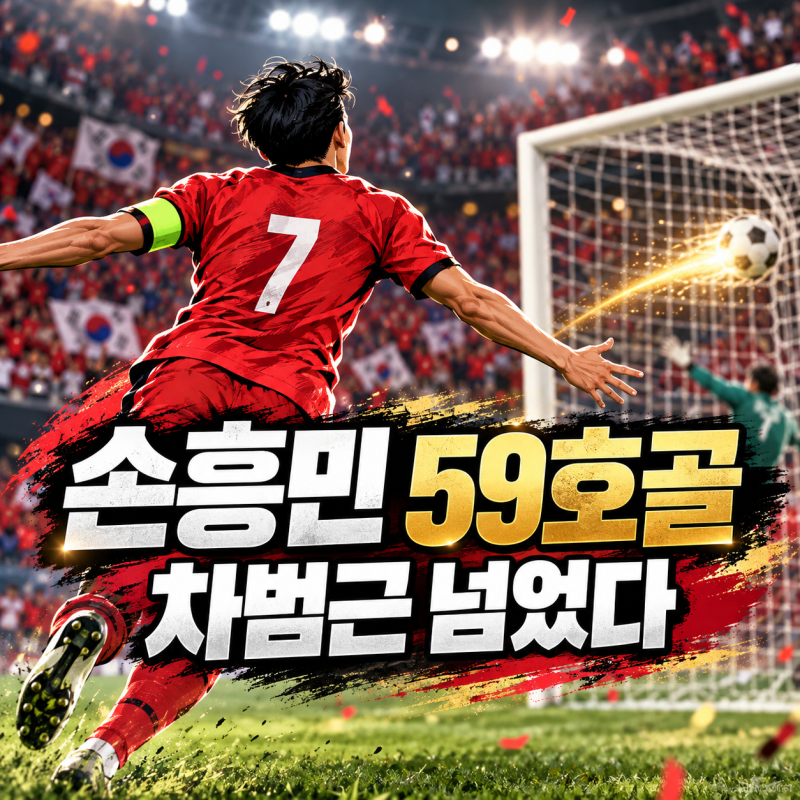 손흥민 A매치 59호골, 차범근 기록을 48년 만에 넘었다