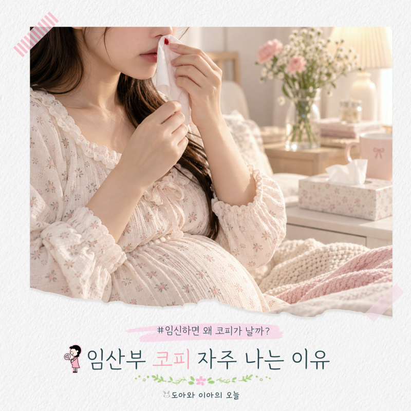임산부 코피 자주 나는 이유, 임신하면 왜 코피가 날까?