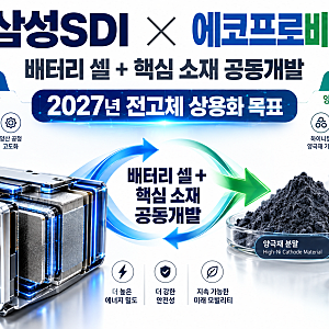 에코프로비엠·삼성SDI 전고체 배터리 동맹…2027년 양산, 주가 영향은?