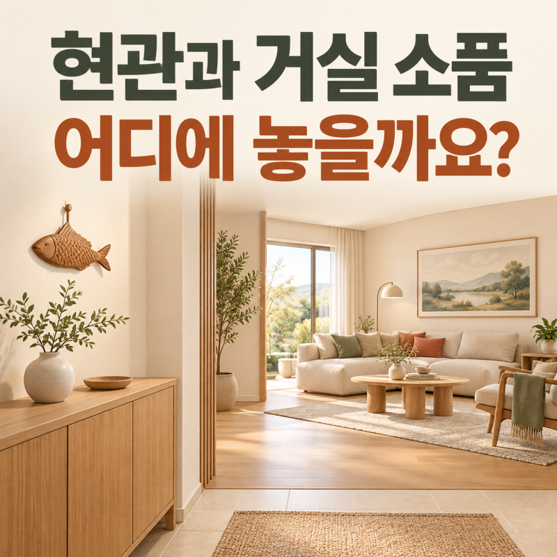 풍수지리 인테리어 소품 배치법! 현관과 거실 재물운을 싹 모아주는 모던 소품