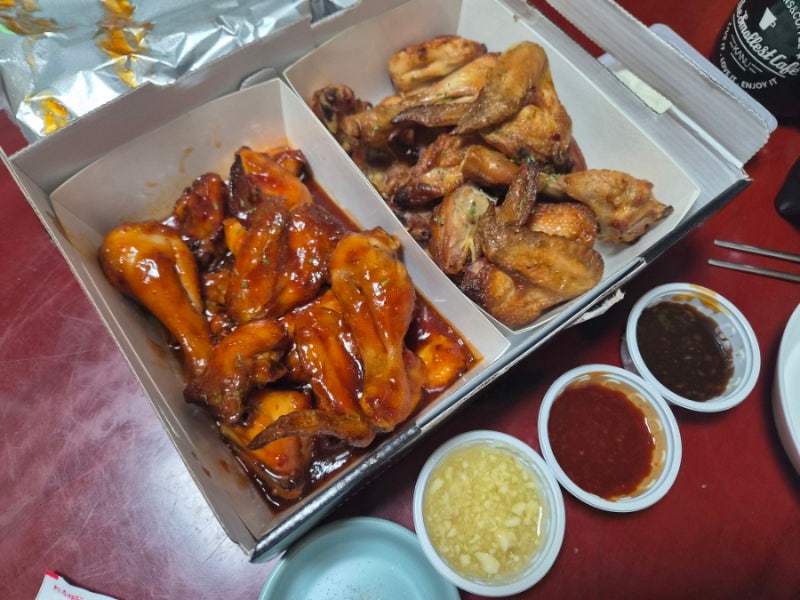 담백하고 맛있는 바베큐 치킨 추천, 돈치킨 포항용흥점