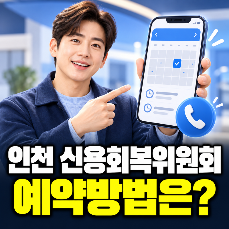 인천 신용회복위원회 예약방법, 전화·인터넷 신청부터 방문 준비까지