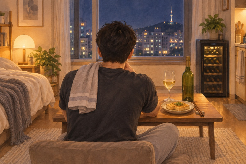 화이트와인 남은거 보관, 클라우드베이 반 병을 사흘에 나눠 마셨다