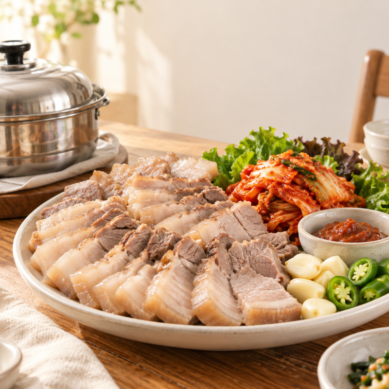 수육 삶는법 찜기 레시피로 촉촉하게 즐기는 방법