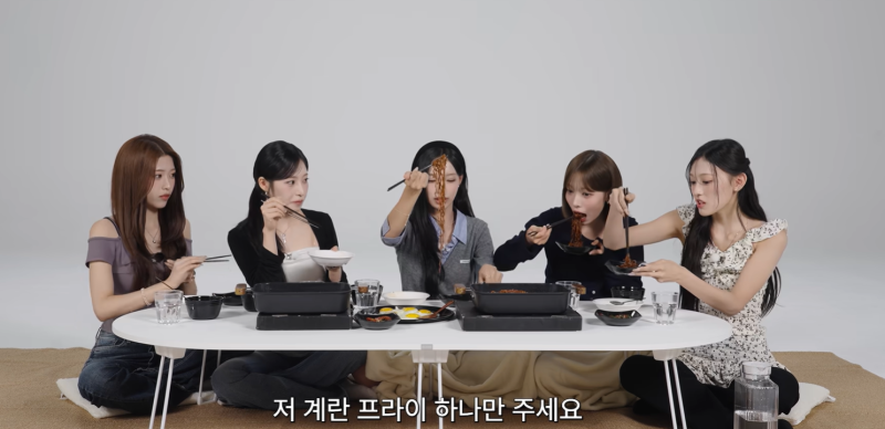 대세 걸그룹 리센느 원이 리센느 미나미 폭풍 먹방! 물 안 버리는 짜장라면