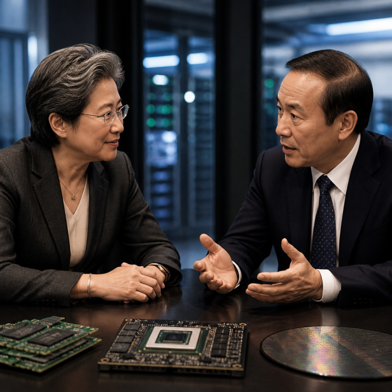 삼성·AMD 3시간 회동, “다양한 분야서 협력할 것” 발언의 의미는