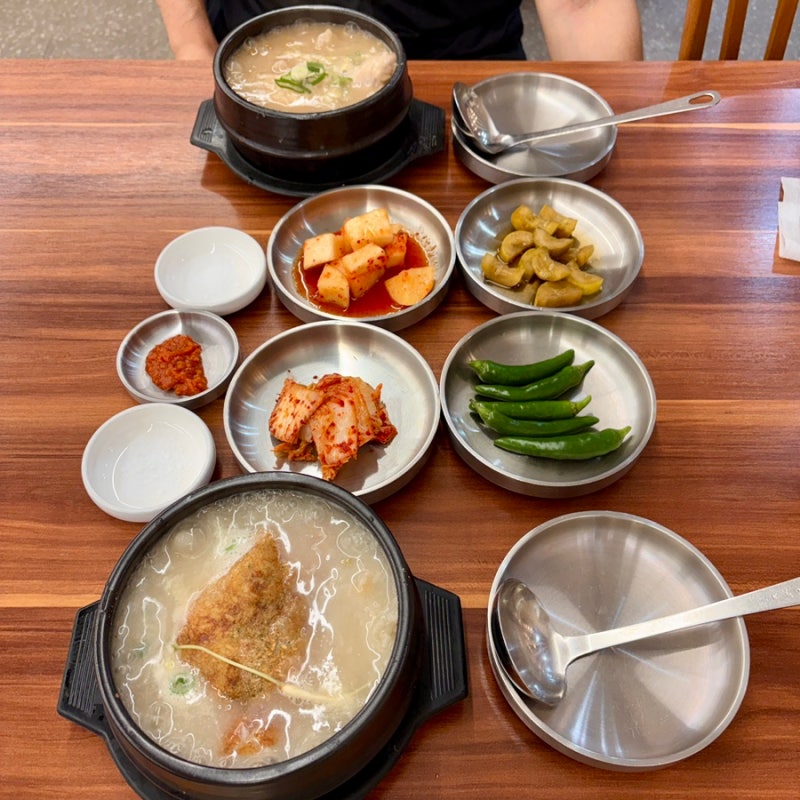 부산 사직동 저녁 맛집 이우철한방누룽지삼계탕 사직점 반했어요