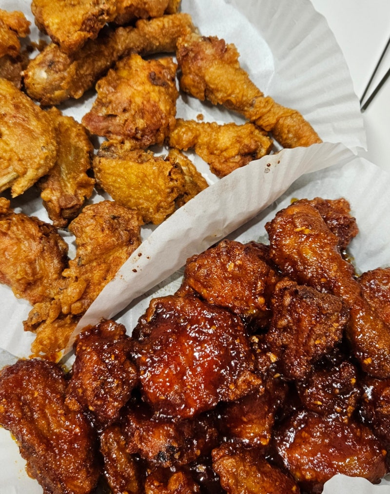 구의역 맛집 추천 가성비 최고 9900원 치킨 자양시장 닭강정 맛집 김씨치킨 자양시장점