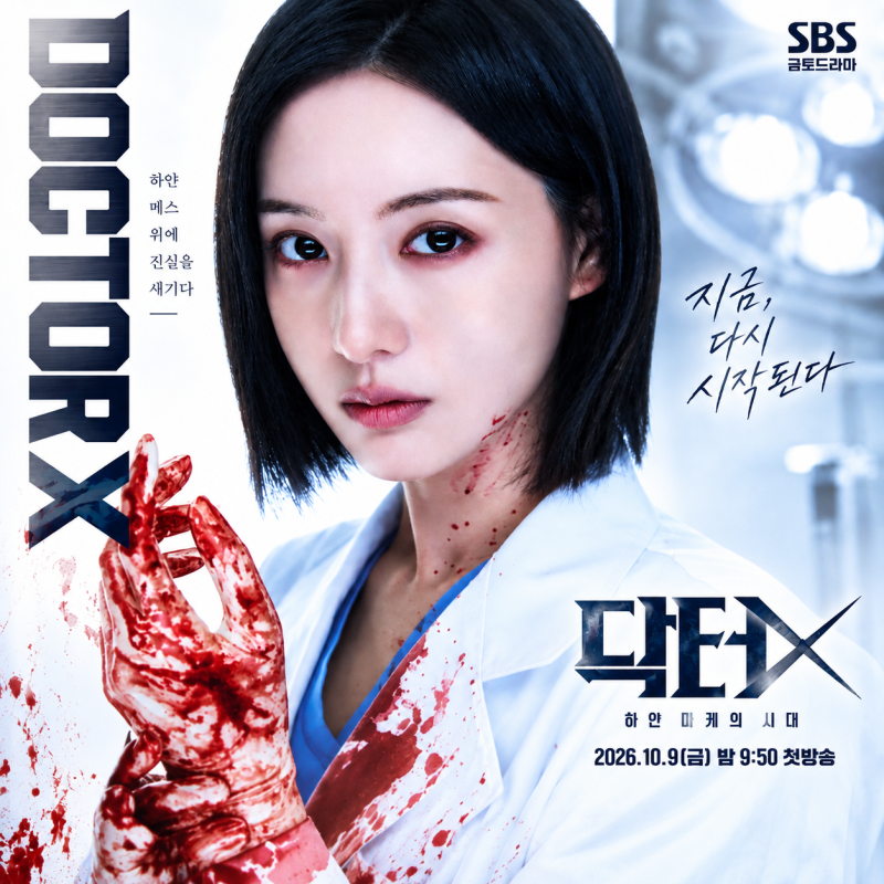 닥터X 하얀 마피아의 시대 기본정보, 김지원 출연진, 원작, OTT 몇부작 총정리