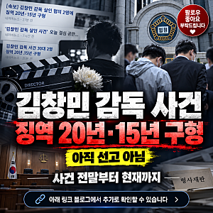 김창민 감독 사망 사건 전말｜아들 앞 폭행부터 징역 20년·15년 구형까지