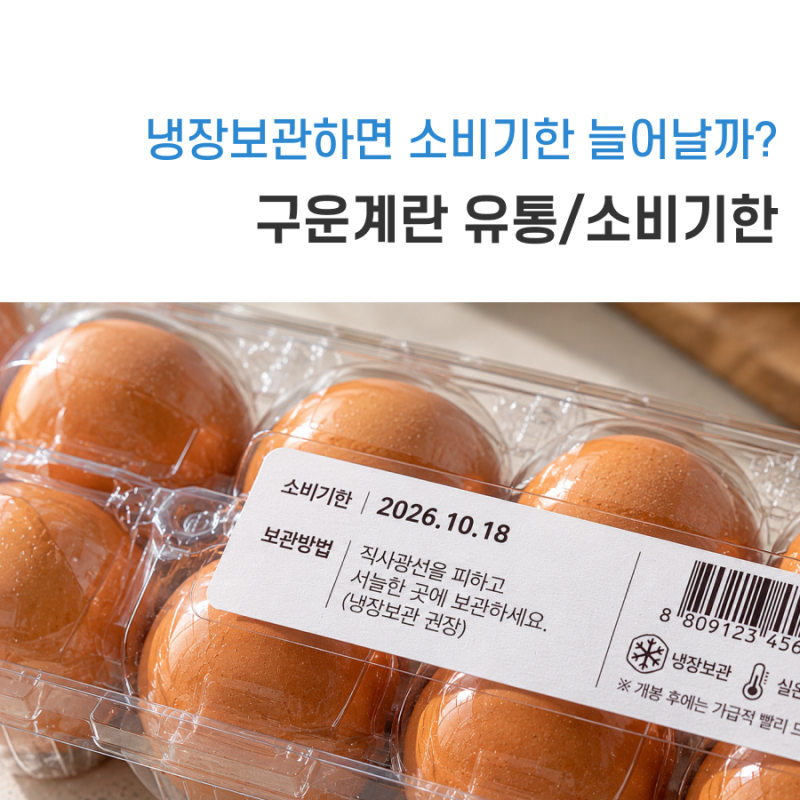 구운계란 유통기한, 냉장보관하면 소비기한 지나도 먹어도 될까?