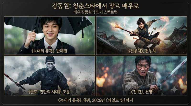 강동원 프로필·나이·대표작 총정리｜전우치·검은 사제들·군도·브로커·전,란·2026 근황