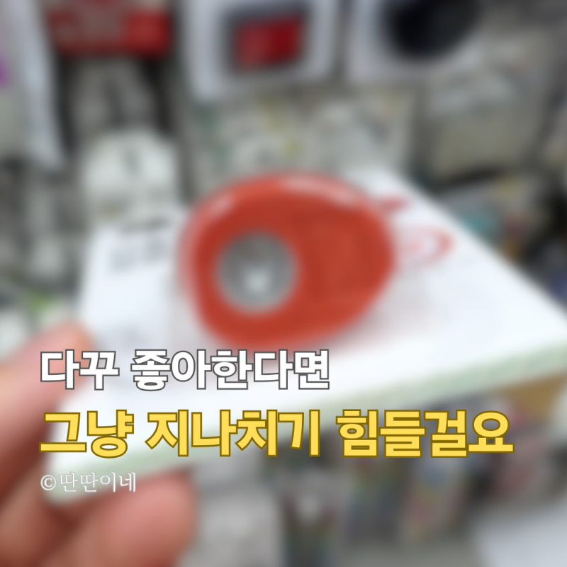 다꾸 좋아하세요? 그냥 지나치기 힘든 다이소 1천원템