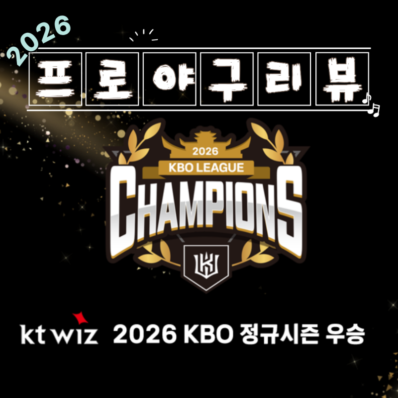 [프로 야구] KT위즈의 정규리그 1위 확정과 포스트시즌 전망