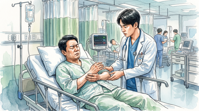 옷깃만 스쳐도 타는 듯한 지옥의 통증: '복합부위통증증후군(CRPS)'의 응급실 진료와 급성기 ....
