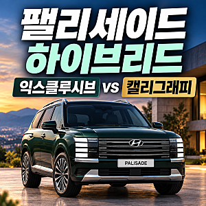 2027 팰리세이드 하이브리드｜익스클루시브 vs 캘리그래피, 어떤 트림이 좋을까?