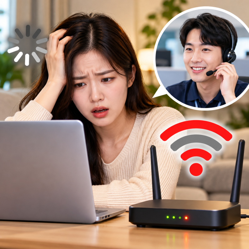 SK브로드밴드 인터넷 고객센터, 속도·끊김 문제도 바로 해결될까? 문의 전 준비할 정보