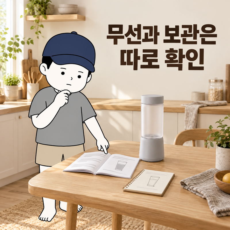 닌자 블라스트 BC151KR, 미리 갈아 냉장할 계획이라면