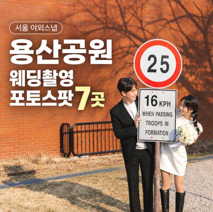 [서울 야외스냅] 용산공원 장교숙소 5단지 웨딩촬영 포토스팟 7곳 & 꿀팁공유 (환복, 주차, 위....