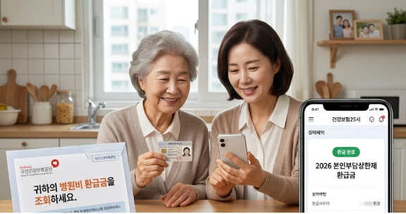 2026 본인부담상한제 환급금 조회 신청 방법 총정리! 병원비 환급 조건 및 소득분위별 상한액 ....