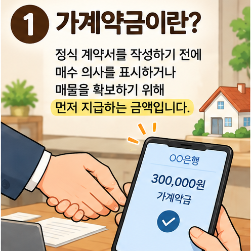 부동산 가계약금, 계약 취소하면 돌려받을 수 있을까? 꼭 알아야 할 주의사항