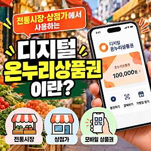 2026 디지털 온누리상품권 사용방법 총정리｜사용처·할인율·구매한도·충전방법