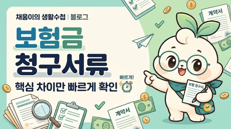 보험금 청구서류 준비법, 우체국보험 모바일·우편·방문 신청 한눈에