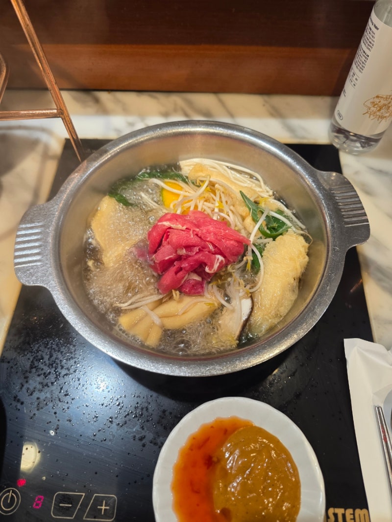 서울 잠실 롯데월드몰 맛집 1인 샤브샤브 샤브플레이 지하 1층 푸드코트