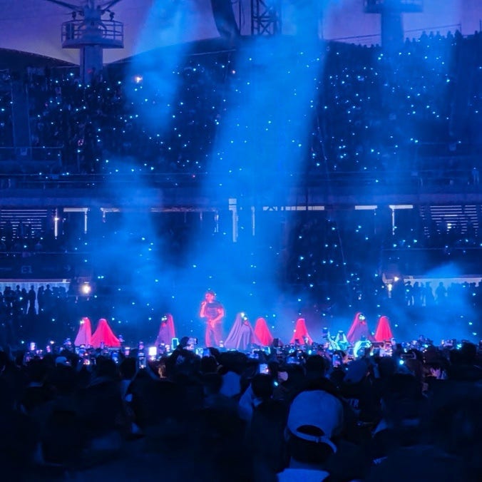 위켄드 콘서트 내한 고양종합운동장 스탠딩석 B구역 시야 후기 퇴장 귀가시간