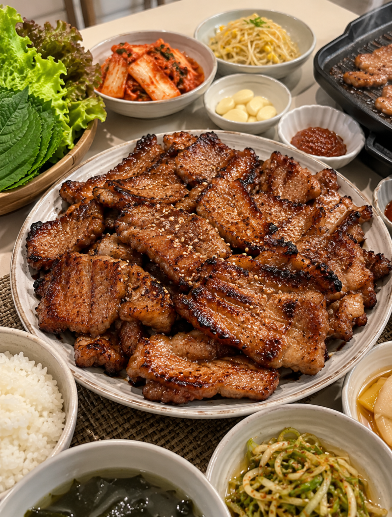 집에서 돼지갈비 맛 내는 양념 목살구이 레시피
