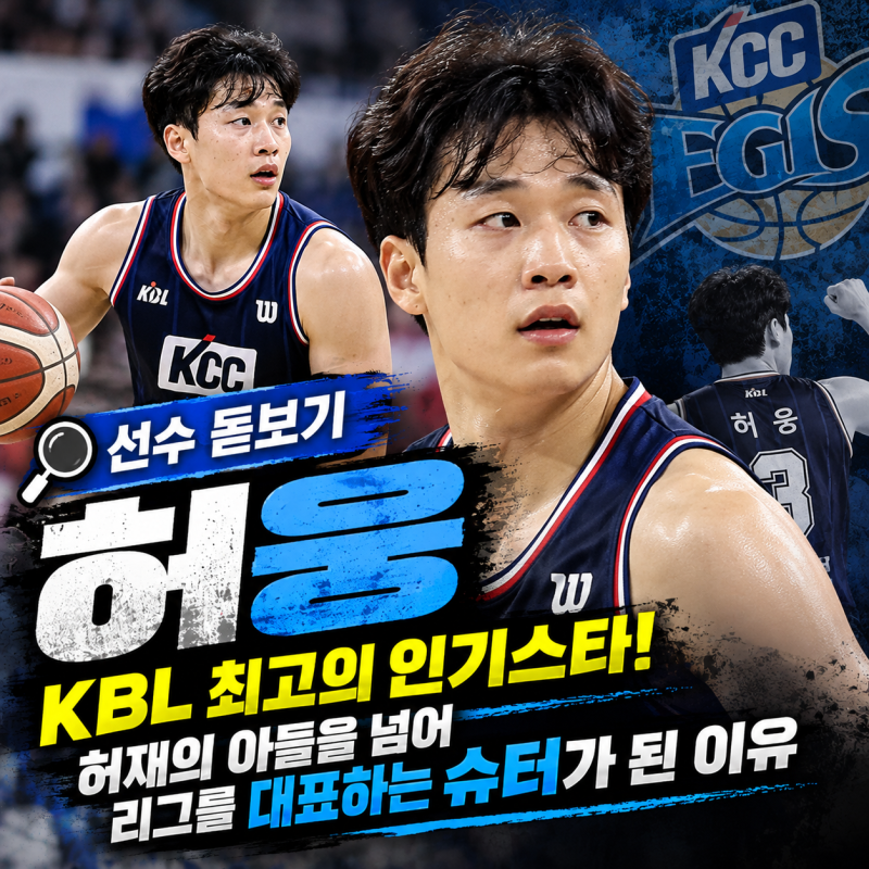 선수 돋보기ㅣ 허웅, KBL 최고의 인기스타! 허재의 아들을 넘어 리그를 대표하는 슈터가 된 이....