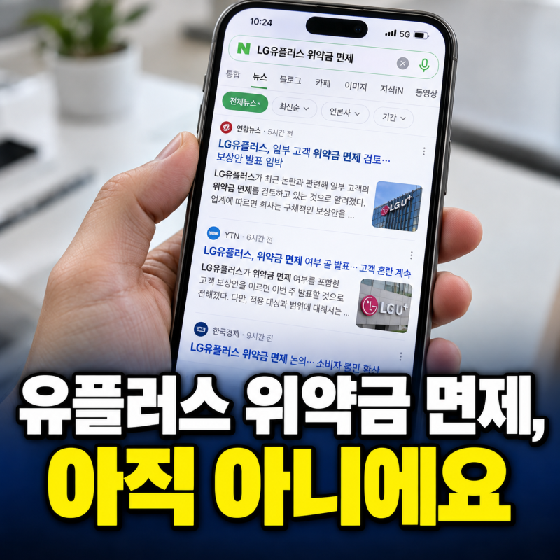 LG유플러스 개인정보 유출 위약금 면제 될까? 조건과 수사 진행
