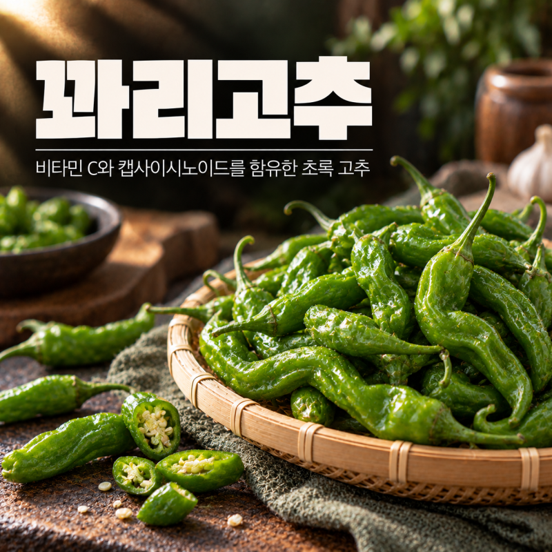 꽈리고추 효능 7가지 멸치볶음 레시피 찜 볶음 조림레시피 부작용