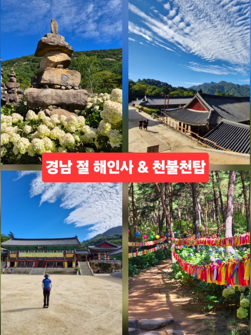 합천 해인사 가야산 소리길 팔만대장경 경남 절 추천