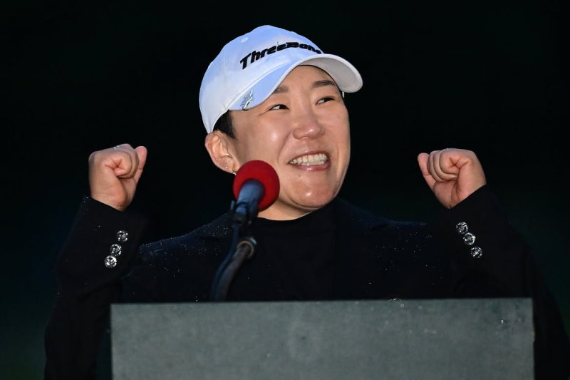 신지애 "골프가 저를 안 놔줘요" 마흔 앞두고 처음 흘린 우승 눈물