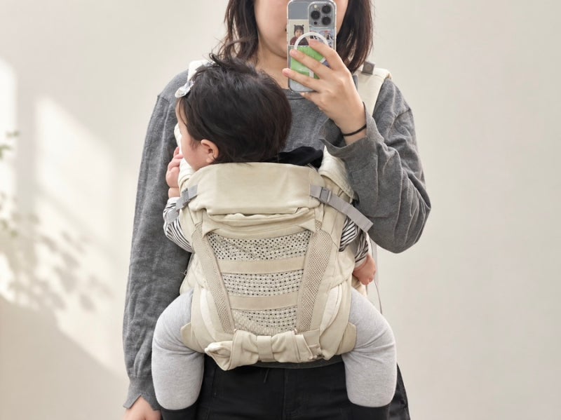 아이엔젤 닥터다이얼 아기띠 200일까지 사용 후기
