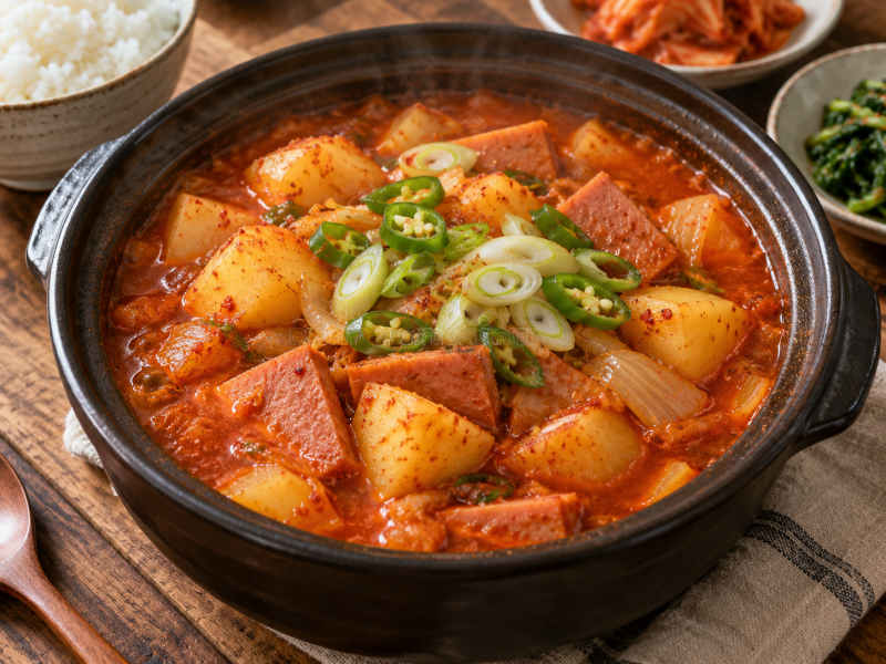 감자짜글이 만드는법 황금레시피｜스팸 넣고 밥도둑 되는 집밥 레시피