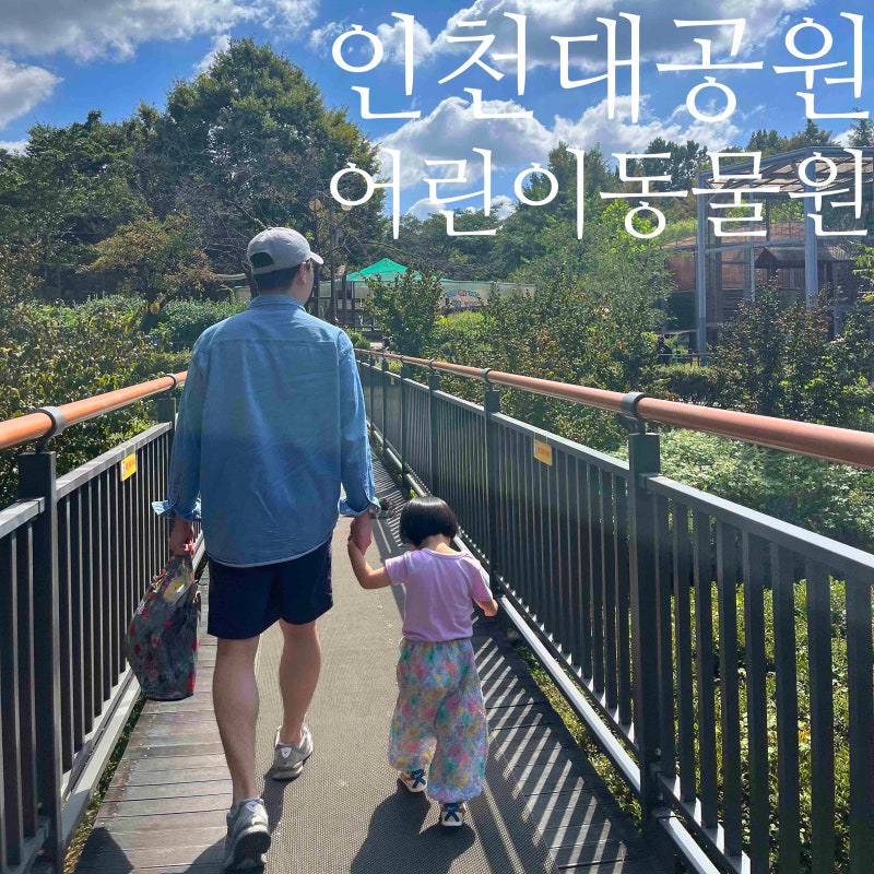 인천대공원 어린이 동물원 무료 & 기차왕국박물관 카페 아기랑 다녀옴! (주차장 위치)