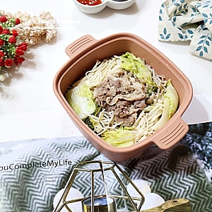 소고기 야채찜 소스 레시피 우삼겹 숙주찜 배추찜 전자레인지