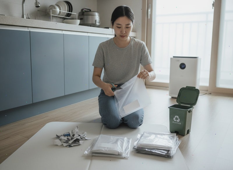 택배 비닐 분리수거, 제대로 알고 버리고 계세요?