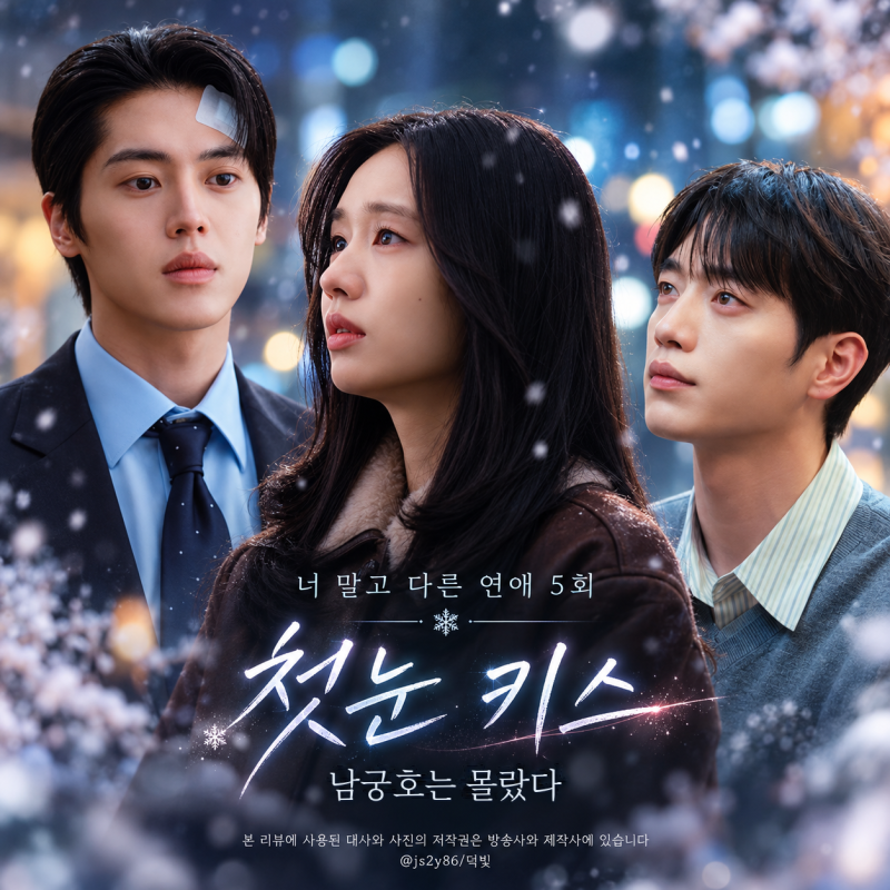 너 말고 다른 연애 5회 줄거리 안은진 이주안 키스 서강준은 몰랐다